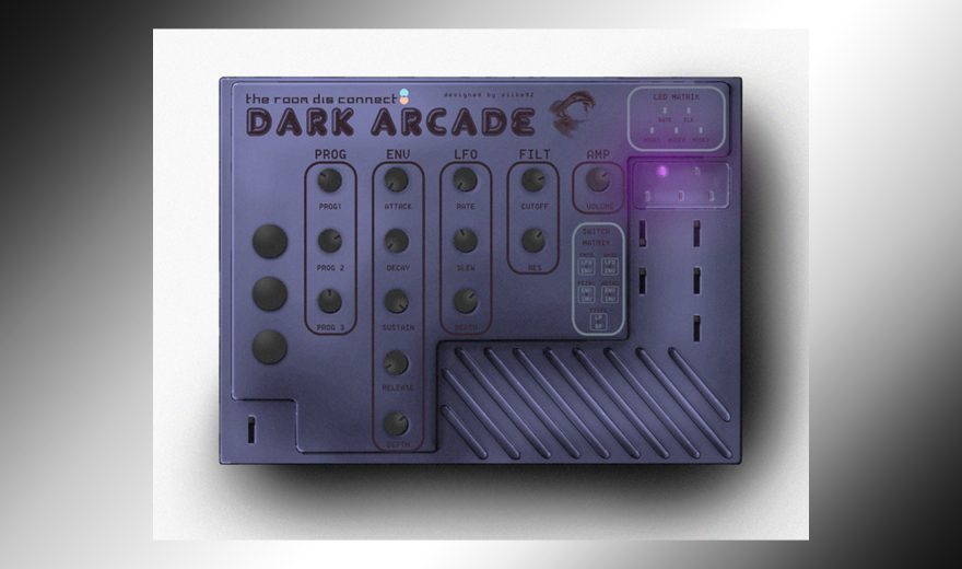 Dark Arcade: Paraphonischer Hybrid-Synth mit vier Stimmen für 120 Dollar