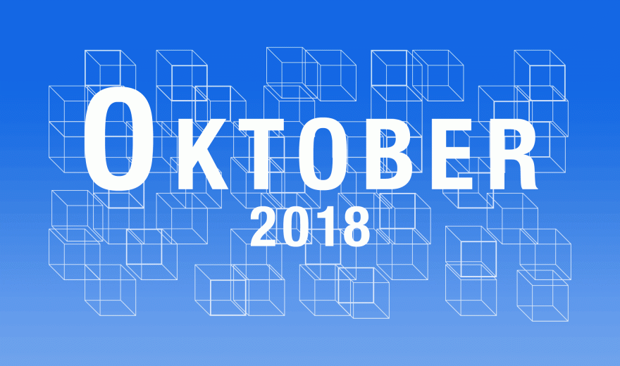 Preview: Upcoming Tracks Oktober 2018