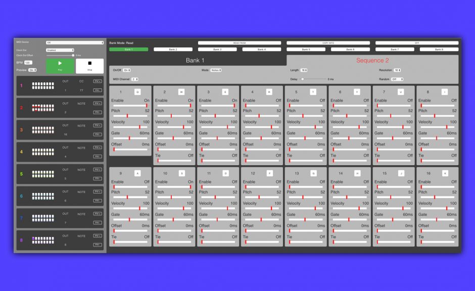 MIDI-Sequencing mit dem Internetbrowser: qwertySeq()