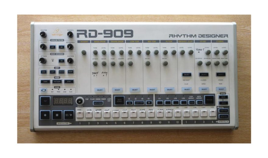 Behringer veröffentlicht neue Infos zum kommenden TR-909 Klon RD-909
