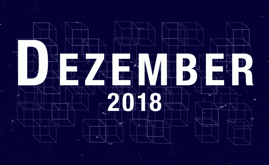 Preview: Upcoming Tracks Dezember 2018