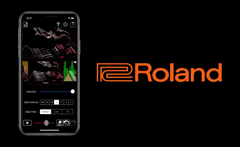 Neue Gratis-App von Roland: Visualisierungen für DJ-Performances