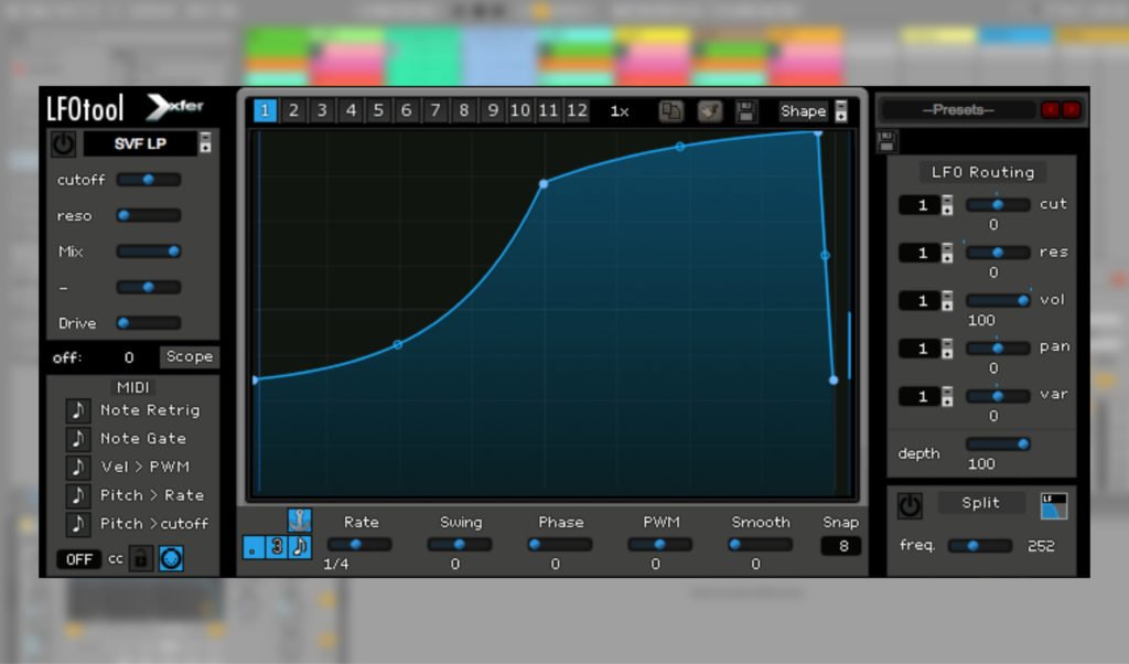 Techno produzieren mit dem LFOtool.