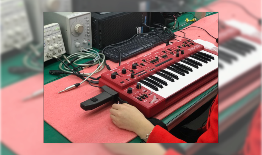 Behringer: Produktion des MS-101 begonnen