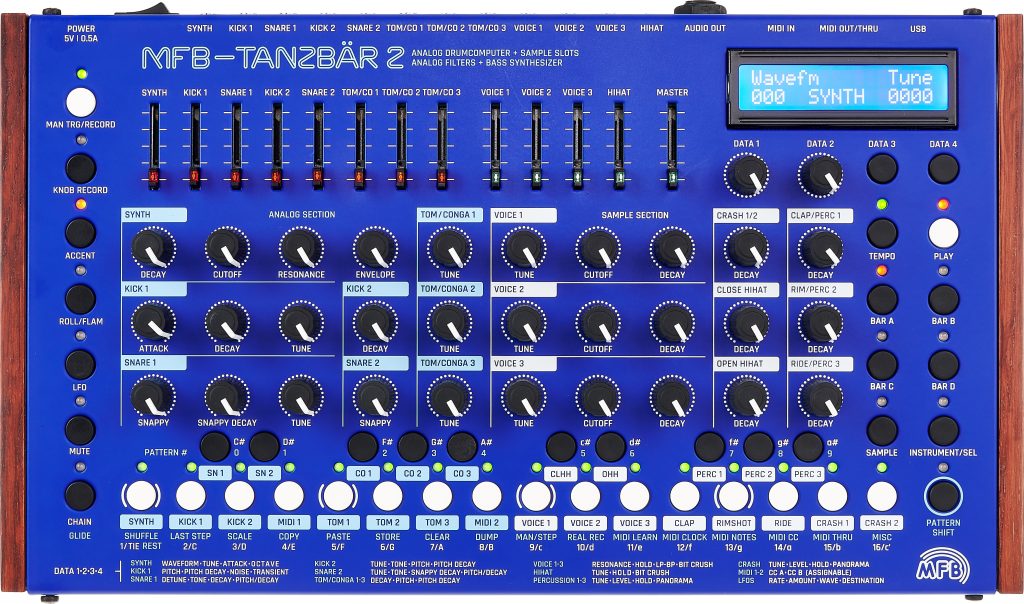 Der Tanzbär 2 von MFB in frontaler Ansicht.