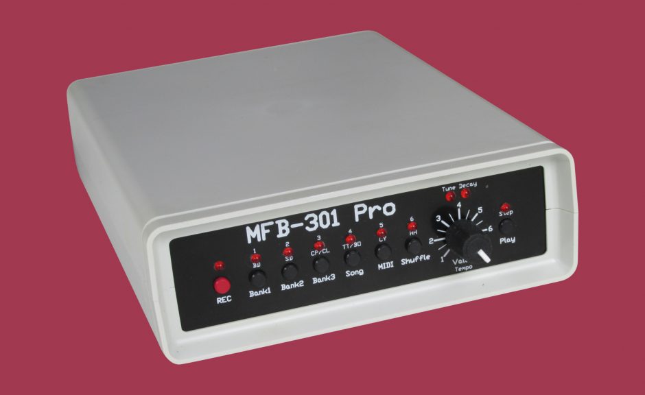 MFB-301 Pro: 40 Jahre alter analoger Drum-Klassiker neu aufgelegt