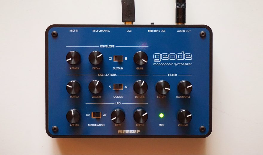 MeeBlip Geode: Dreckig klingender Hybrid-Synthesizer für wenig Geld