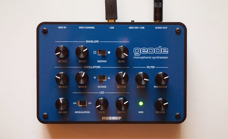 MeeBlip Geode: Dreckig klingender Hybrid-Synthesizer für wenig Geld