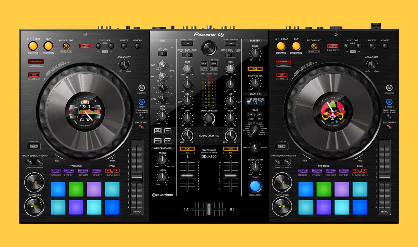 Neu: Pioneer DJ veröffentlicht neuen DJ-Controller DDJ-800