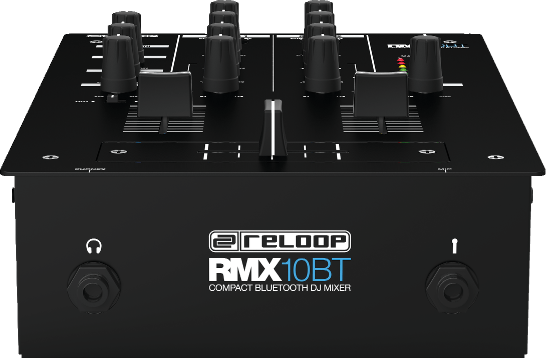 Reloop RMX-10 BT Mixer von vorne.