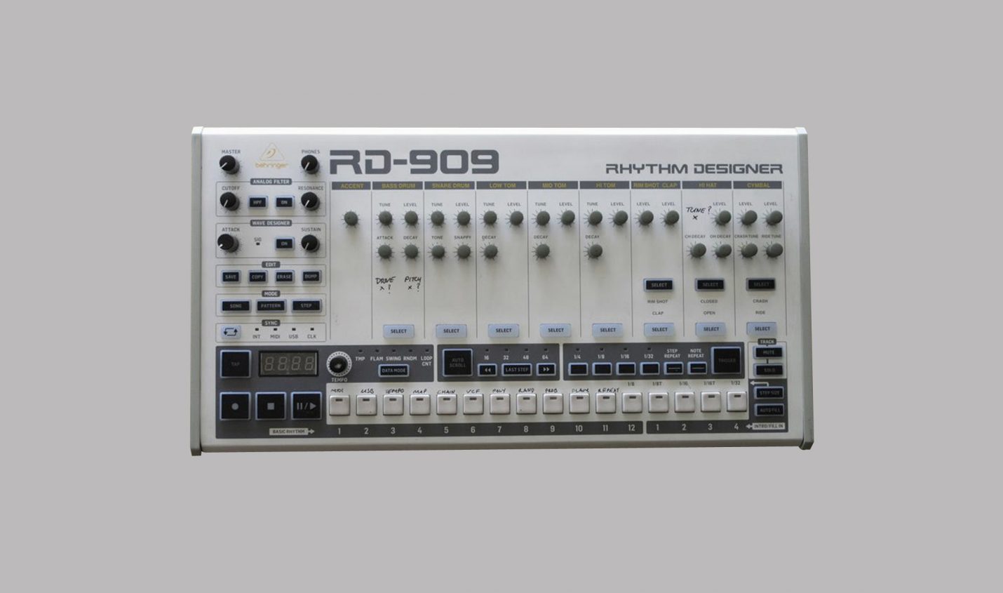 Behringer: Neuigkeiten zu RD-9 (RD-909) und Klon des Roland CR-78