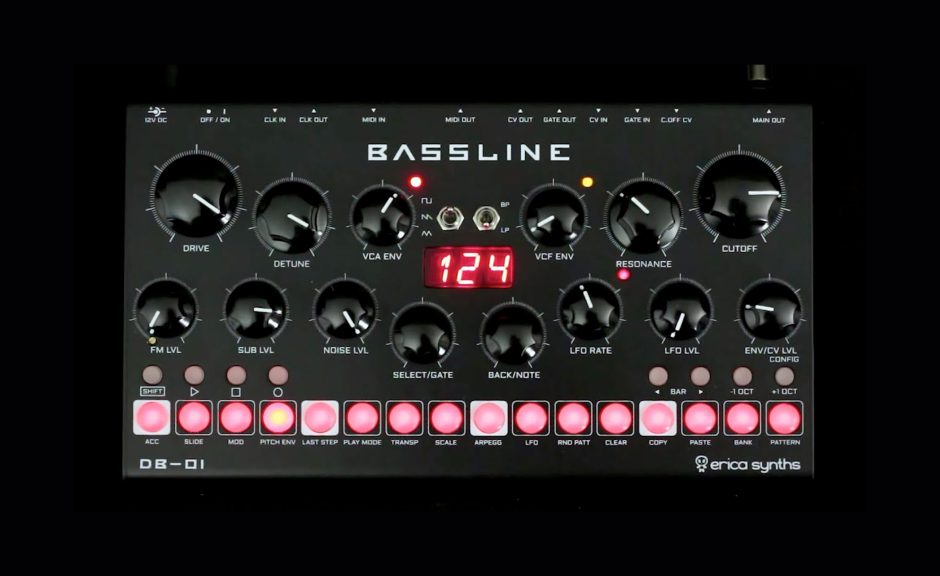 Erica Synths Bassline DB-01 – Die etwas andere 303