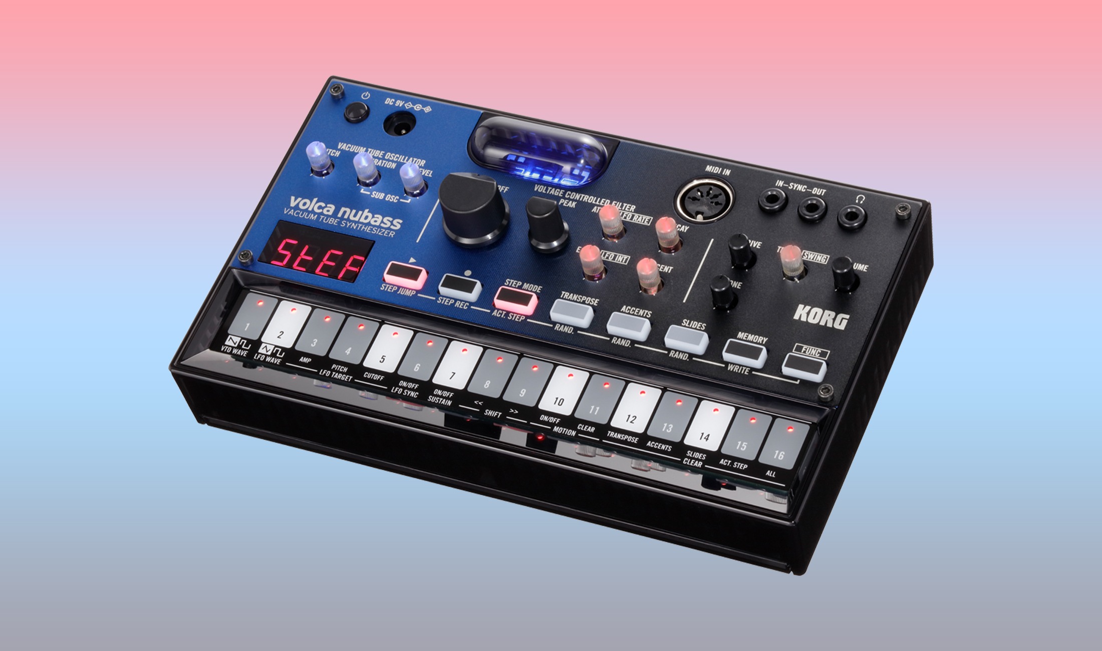 Der Korg Volca Nubass Synthesizer im Test.