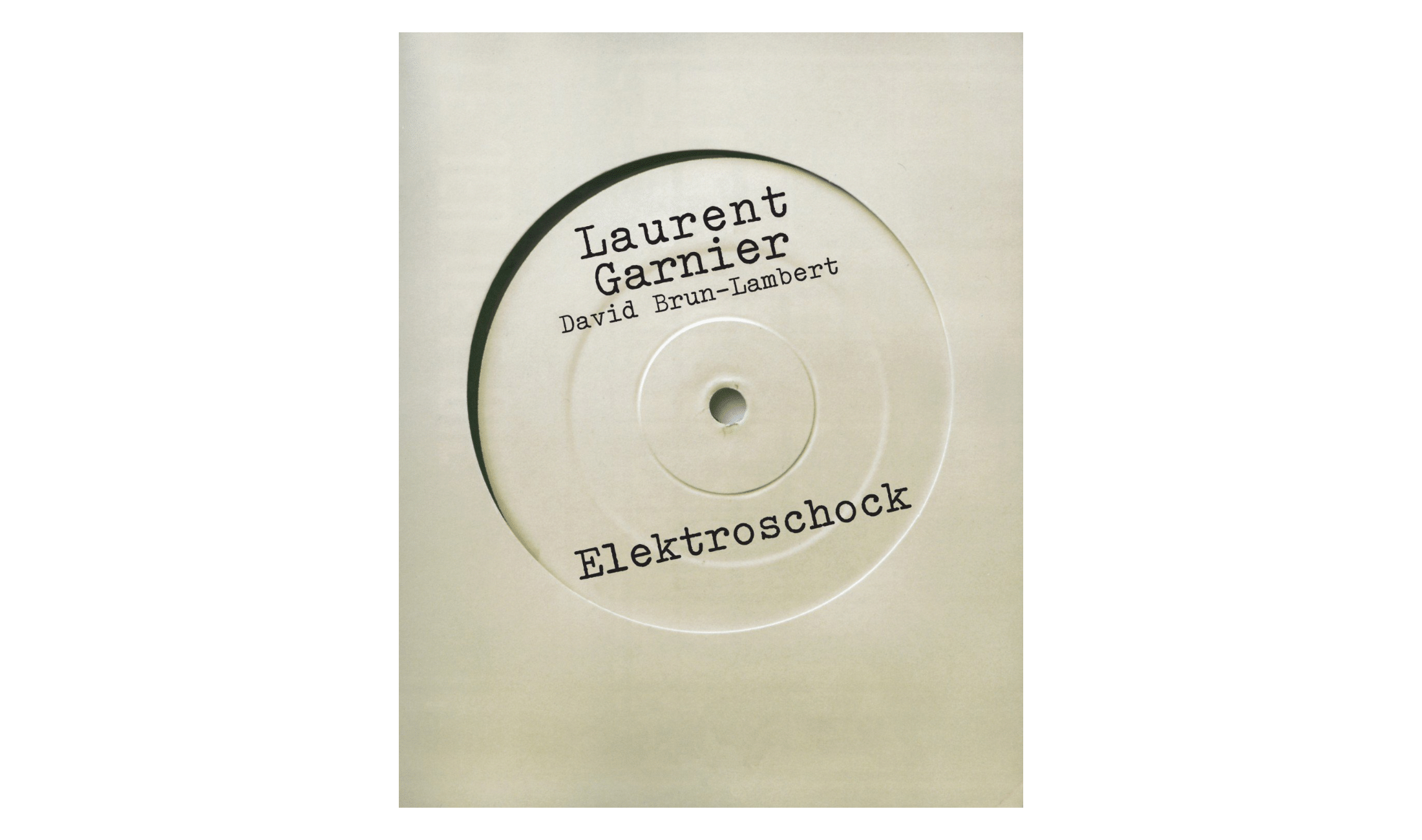 Techno Autobiographie: Laurent Garnier mit Elektroschock.