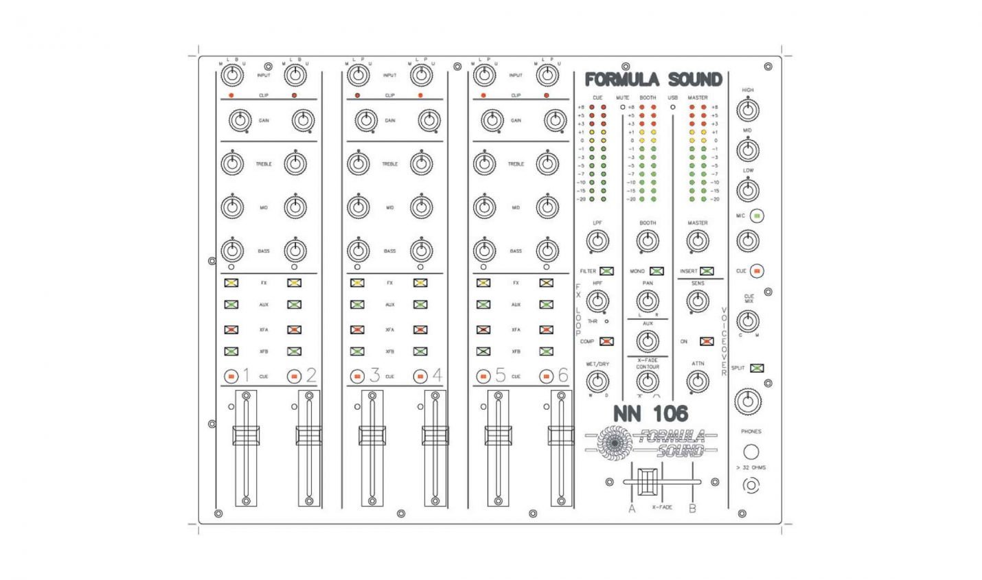 Neu: Formula Sound stellt Flagship-Mixer NN106 vor