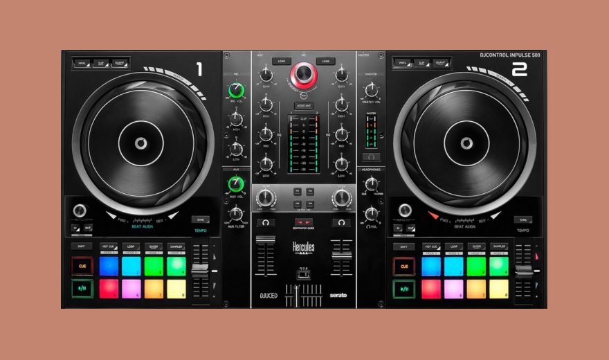 Hercules: Neuer DJ-Controller DJControl Inpuls 500 vorgestellt