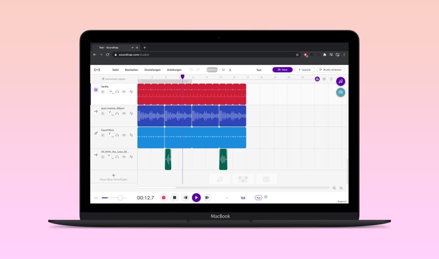 Test: Soundtrap / DAW in der Cloud