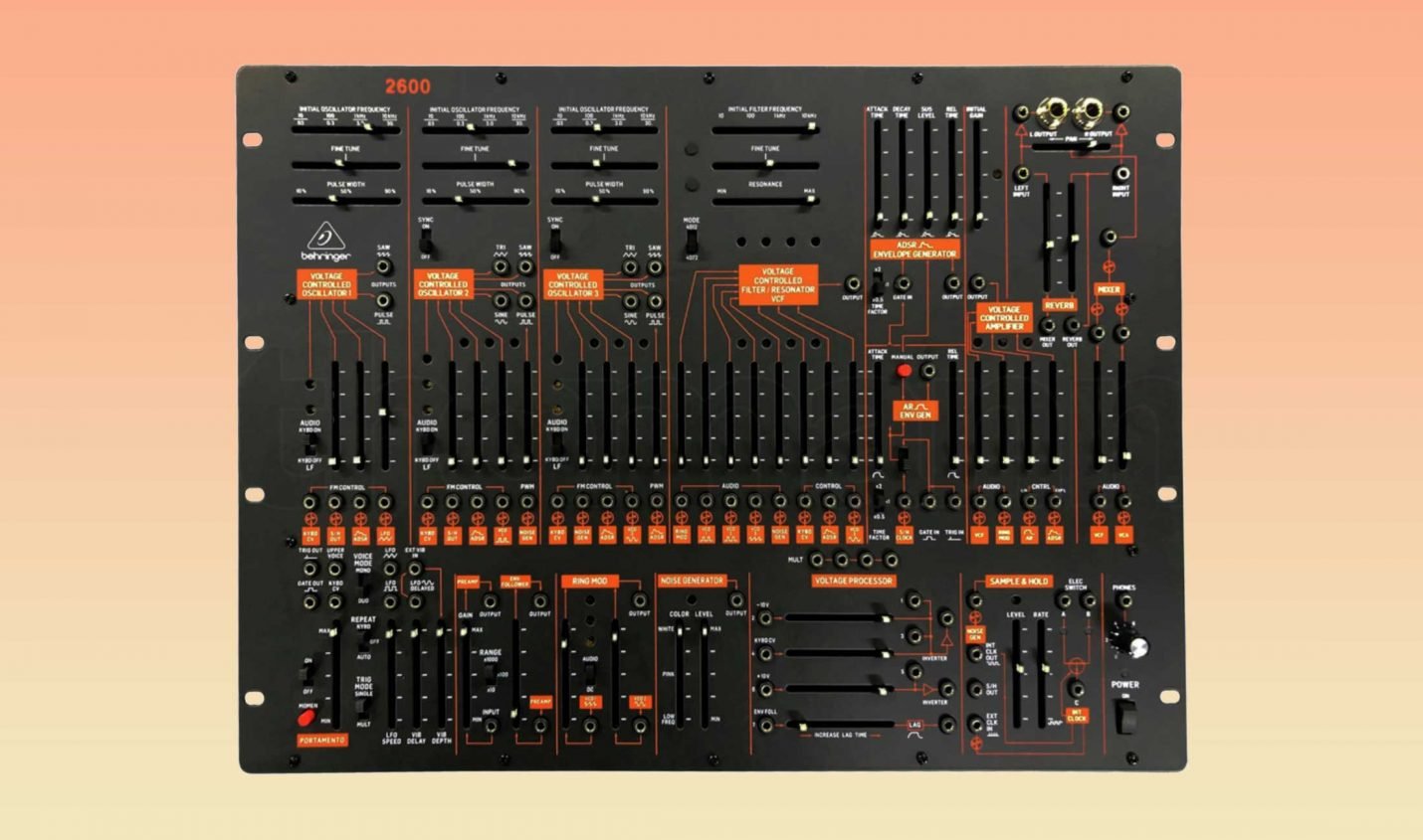 Behringer 2600: Semi-modularer Synth-Klassiker ab sofort für 599 EUR