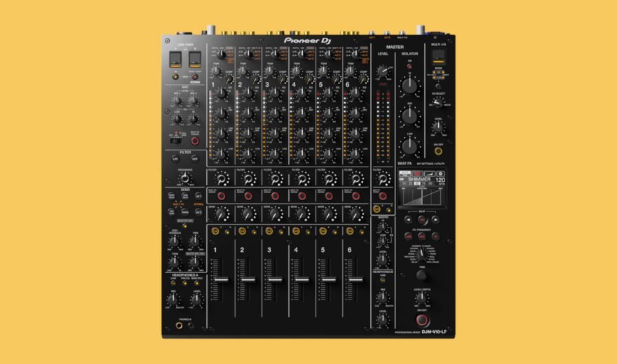 Pioneer DJ: DJM-V10-LF neue Version ohne Crossfader