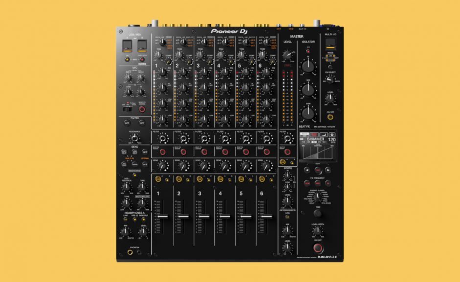Pioneer DJ: DJM-V10-LF neue Version ohne Crossfader