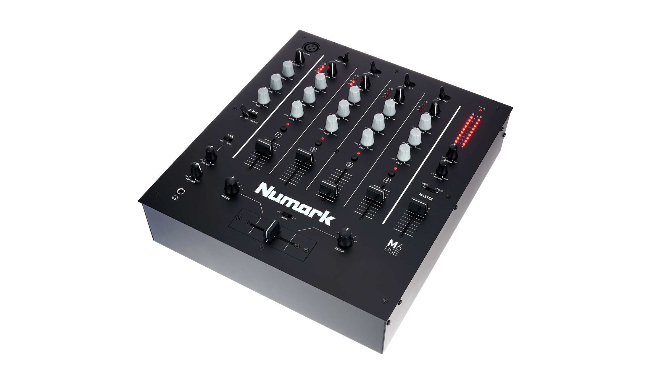 Test: Numark M6 USB / 4-Kanal-DJ-Mixer