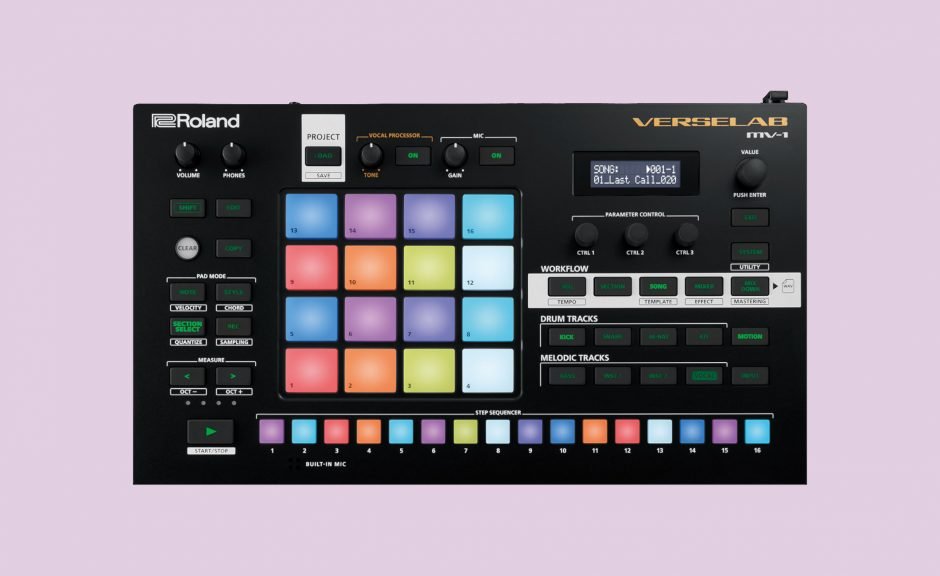 Roland Verselab MV-1: Kompakte All-In-One Groovebox