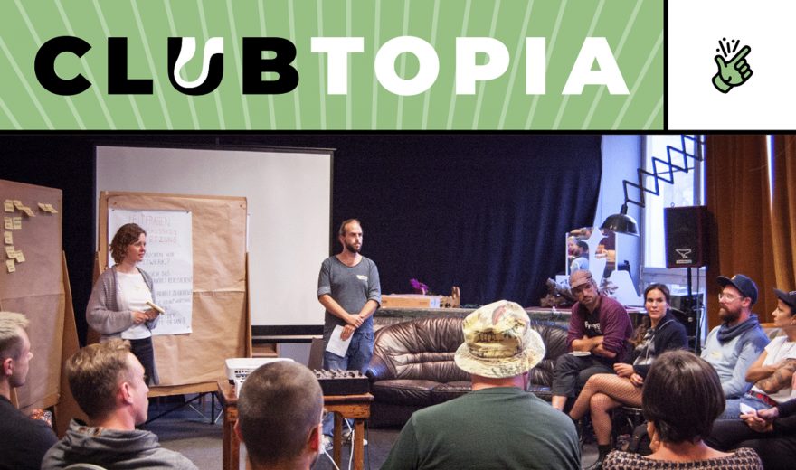 Grünere Clubkultur: Clubtopia lädt zum digitalen "Runden Tisch"