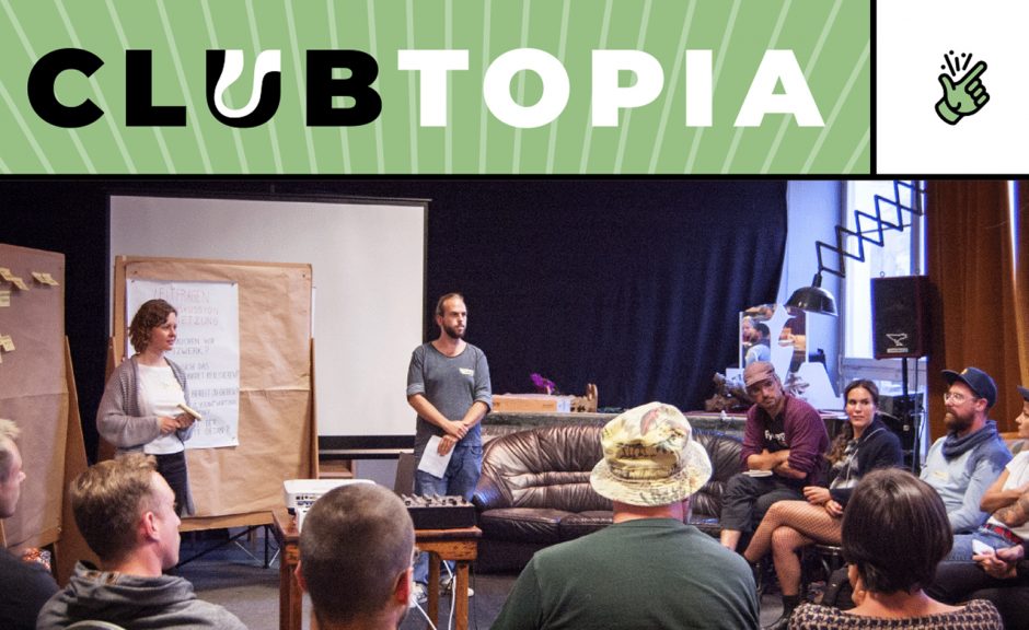 Grünere Clubkultur: Clubtopia lädt zum digitalen "Runden Tisch"
