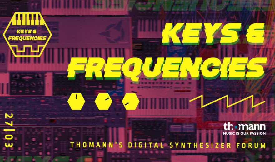Thomann Keys & Frequencies: Online Synthesizer-Event Ende März