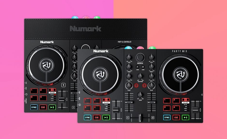 Numark: Party Mix II und Party Mix Live DJ-Controller vorgestellt