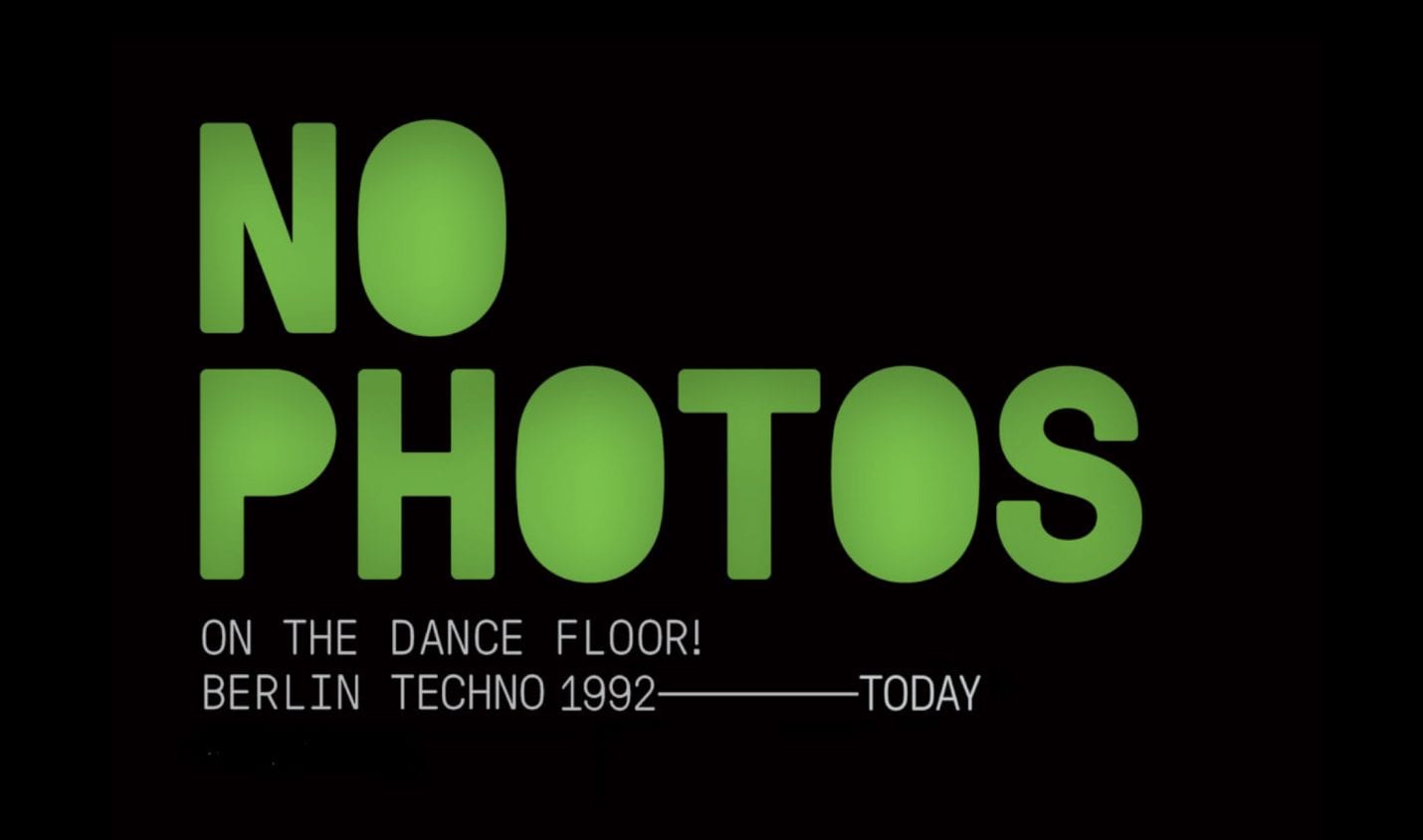 No Photos on the Dancefloor: Neue Compilation über die Geschichte des Berlin Techno