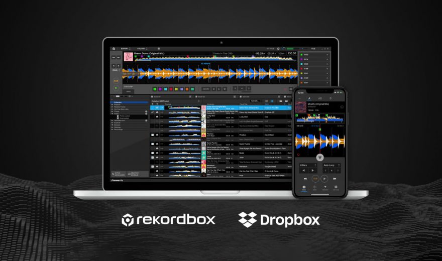 Rekordbox Professional: Unbegrenzter Cloud-Speicher durch Kooperation mit Dropbox