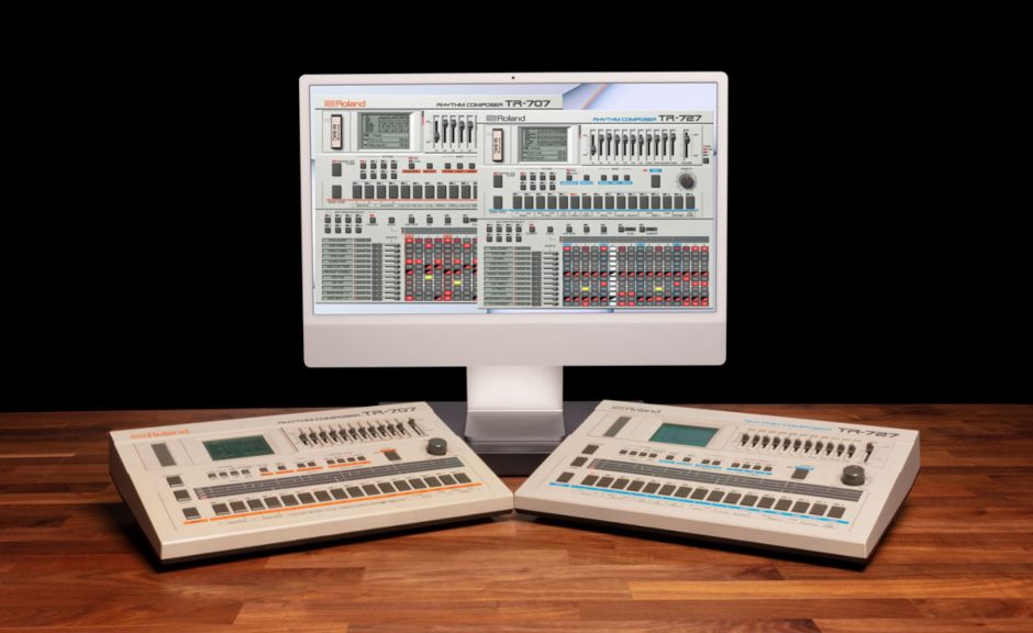 Roland: TR-707/TR-727 Software Rhythm Composer neu in der Cloud