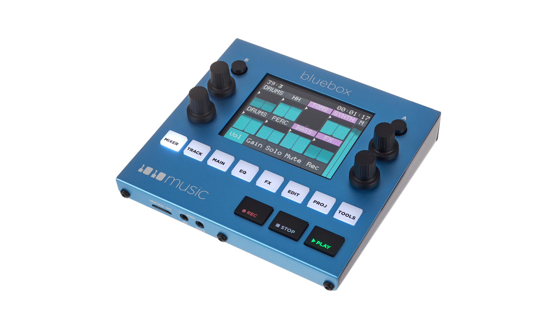 Test: 1010music Bluebox / Mixing- & Recording-Toolbox