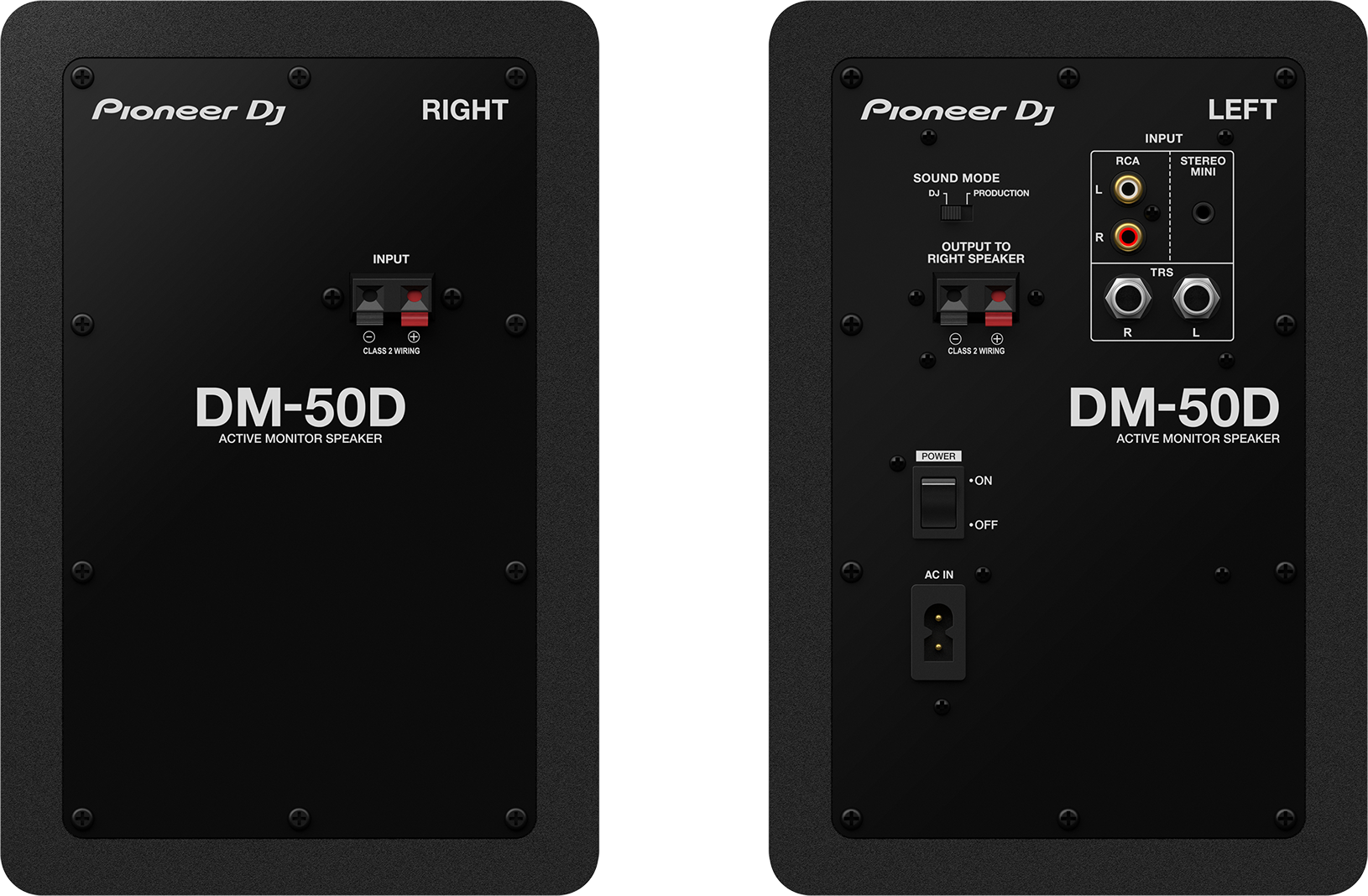  Pioneer DJ DM-50D Rückansicht