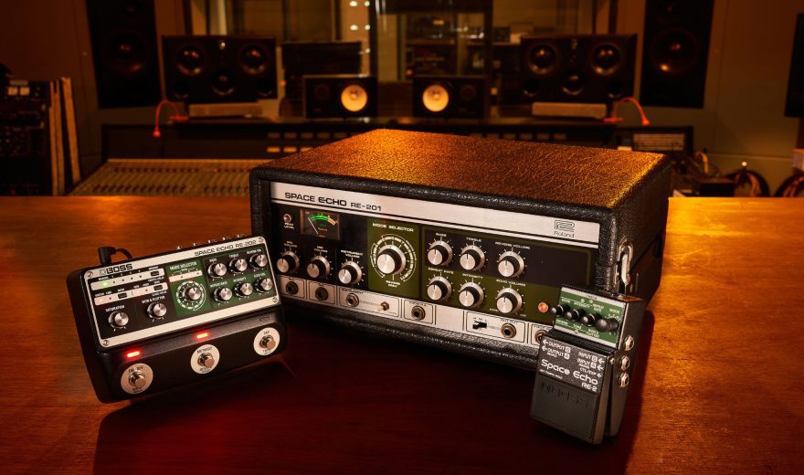 Boss RE-2 und RE-202: Neue Versionen des Roland Space Echo