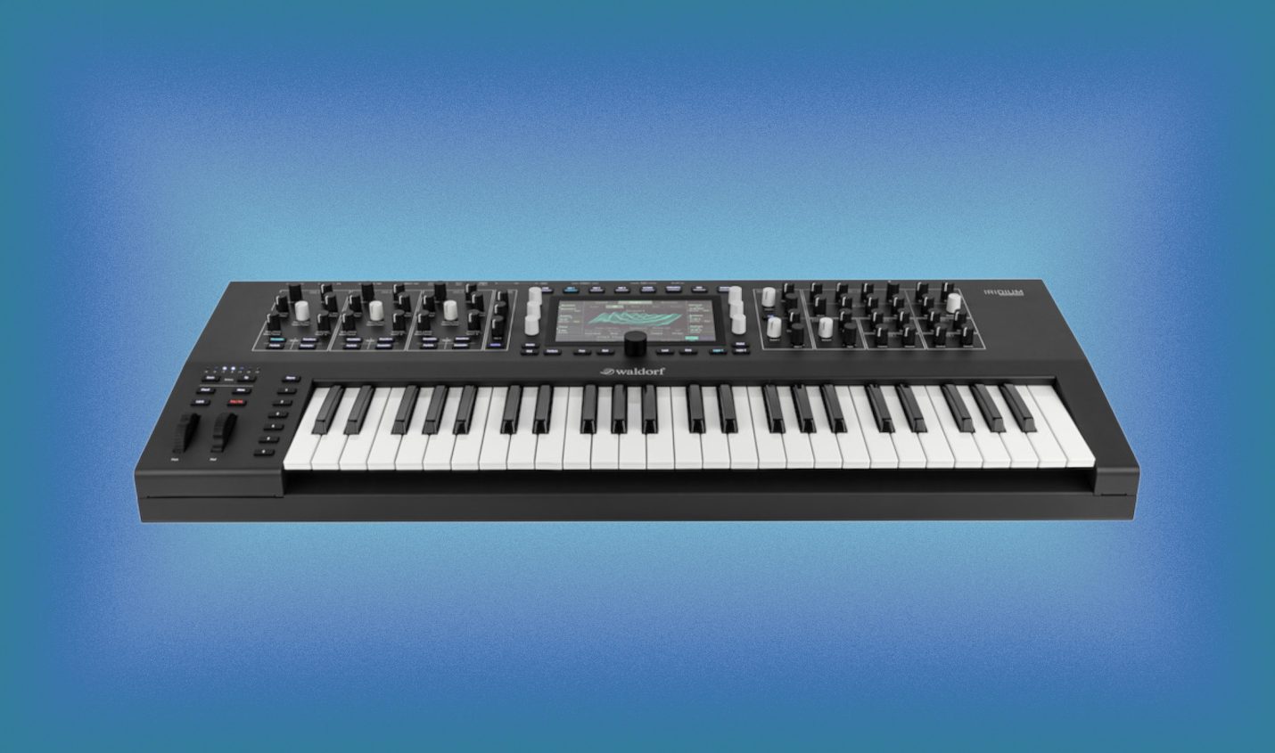 Waldorf Iridium Keyboard: Neue Version des Synthesizers mit MPE und Aftertouch