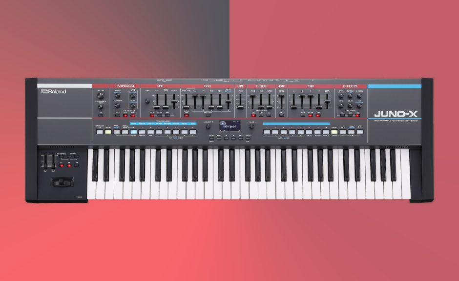 Roland Juno-X: Neuer Multimode-Synthesizer im Vintage-Stil