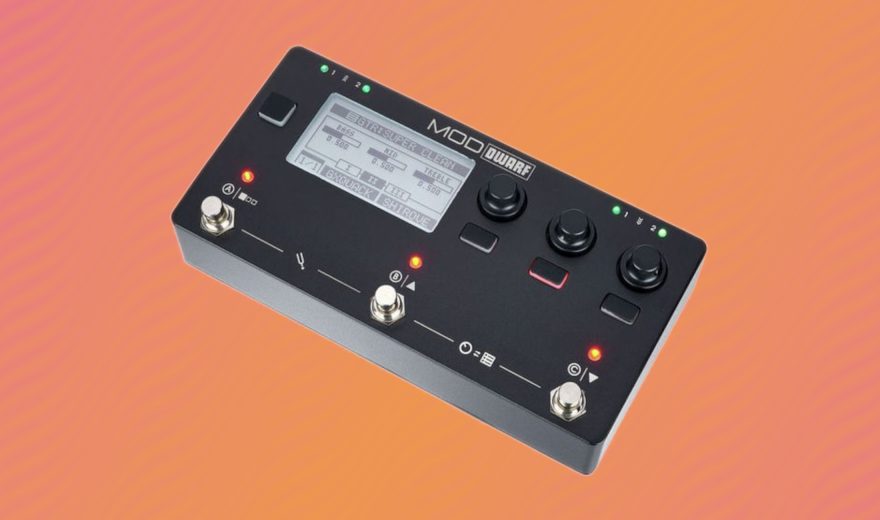 MOD Devices Dwarf: Synthesizer-Sounds für die Gitarre