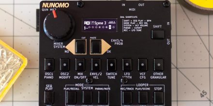 Nunomo Qun MK2: Kompakter Synthesizer mit FM, Looper und Sequencer