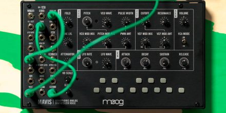 Moog Mavis: Semi-modularer Analogsynthesizer