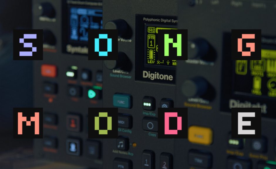 Elektron: Update bringt Song Mode für Digitakt, Syntakt und Digitone