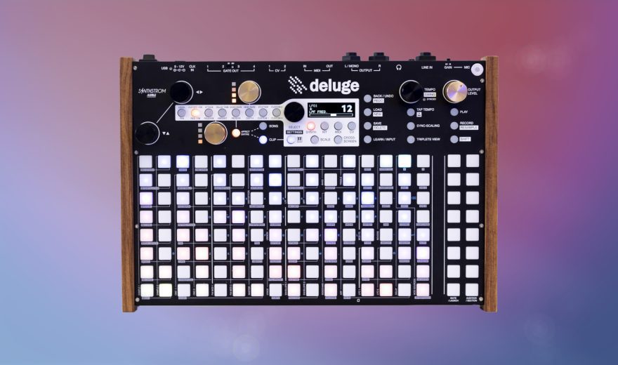 Synthstrom Audible Deluge: Neue Version mit verbessertem OLED-Display