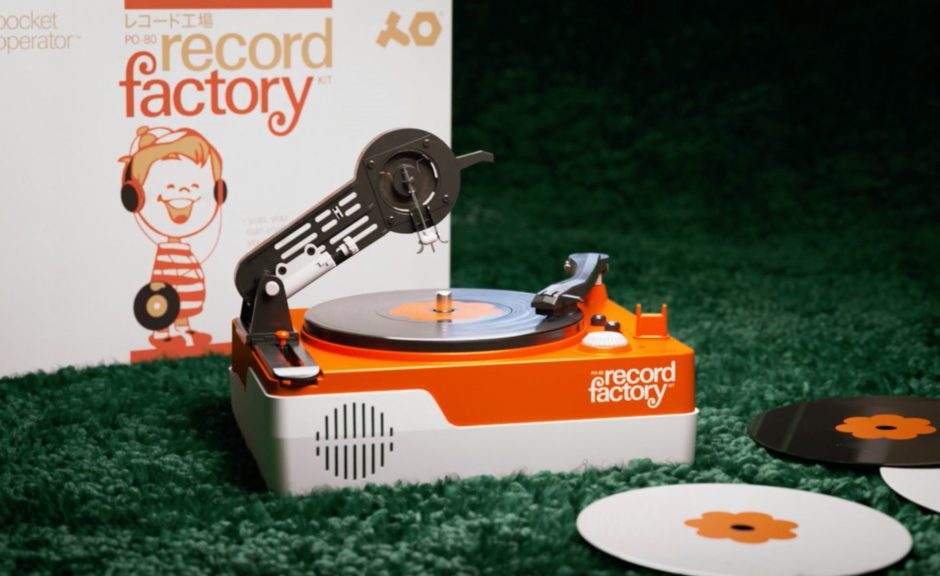 Teenage Engineering PO-80: Record Factory für eigene Dubplates