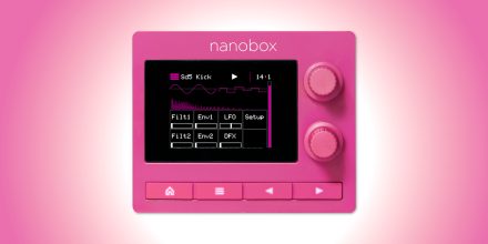 1010music nanobox razzmatazz: Drum-Sequencer mit FM-Synthese und Sampling