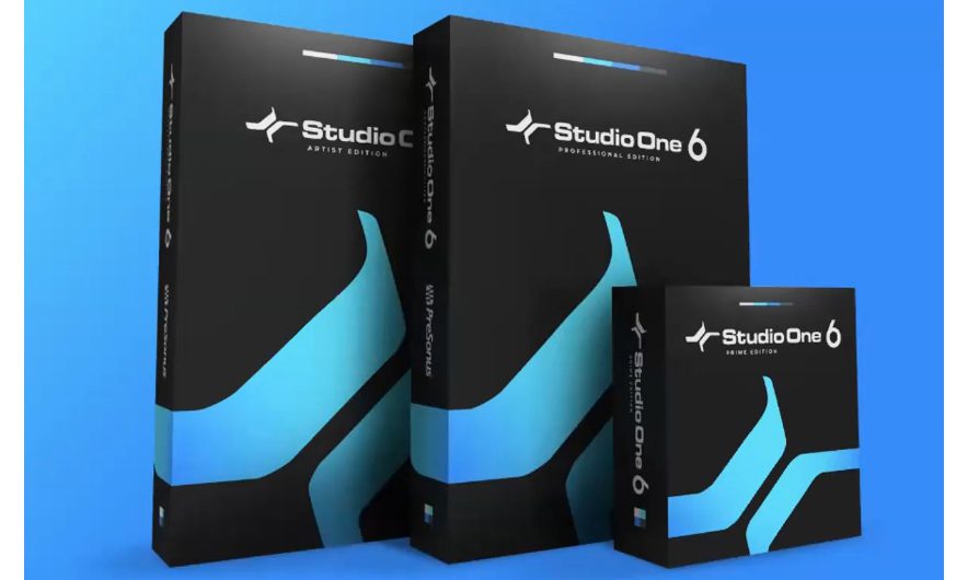  Studio One 6 Professional Programmversionen.
