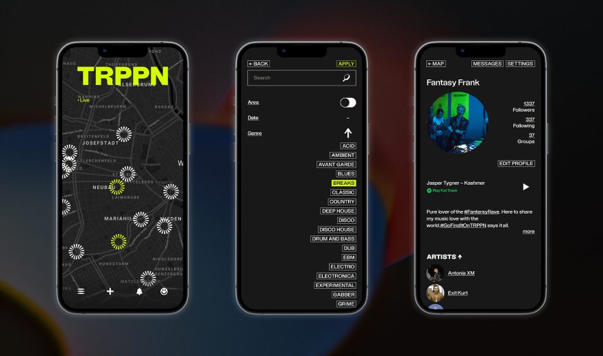 TRPPN: Wie eine App die Clubkultur revolutionieren will