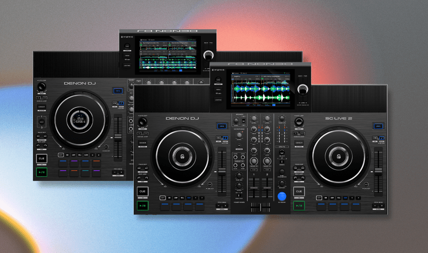 Denon DJ: Neue Standalone Controller SC Live 2 und SC Live 4 veröffentlicht