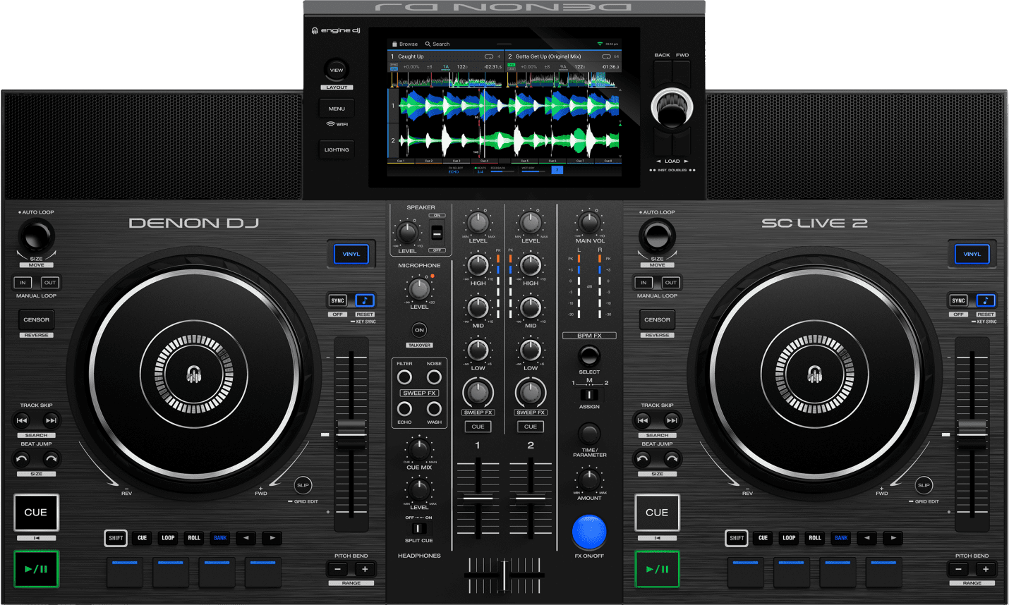 Test Denon DJ SC LIVE 2 / Standalone DJWorkstation DJ LAB