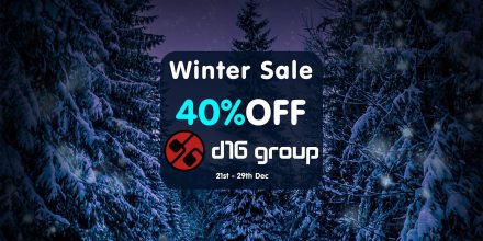 Deal: d16 Winter Sale - 40 % Rabatt auf alle Plugins &amp; Bundles!